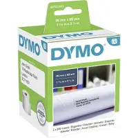 Dymo Printer Labels 99012 LabelWriter 36 x 89 mm White Black