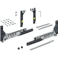 Hettich Beslagset tbv gedempte deuren tot 30kg