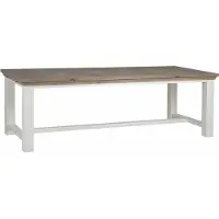 Tower Living Parma - Dining table 240x100 KD (Wit, 240x100x78cm)