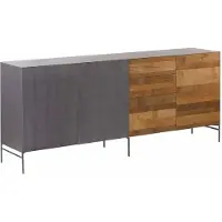 Tower Living Pandora Sideboard 3 drs. 3 drws. - 220 (Naturel, 221x92x45cm)