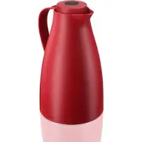 Leifheit harmonic isoleerkan 1 liter donkerrood