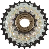 Shimano Cassette Freewheel TZ510 6 versnellingen gemengd volwassene