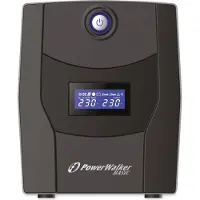 Powerwalker UPS - BlueWalker - VI 2200 STL - 2200 VA - 1320 W - 4 uitgangen CA - Zwart