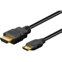Goobay HDMI mini kabel - HDMI A male naar HDMI C mini male