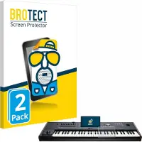 BROTECT - Screenprotector voor KORG Pa5X - Folie Beschermfolie matte 2 Stuks
