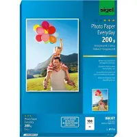 Sigel Inkjetfotopapier A4 - Everyday+ 200grs wit 100 vel