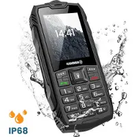 Hammer Mobiele Telefoon - Rock - Scherm 2,4" - Compact Ontwerp - Schokbestendig