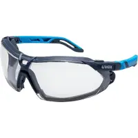 Uvex i-5 9183180 Veiligheidsbril Incl. UV-bescherming Blauw, Grijs EN 166, EN 170 DIN 166, DIN 170