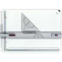 Rotring Rapid Tekentafel | met liniaal, passer en vierkant | A3-formaat tekentafel