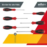 Wiha Schroevendraaierset Werkplaats 6-delig Binnen-Torx
