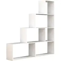 VCM DubilaL wandkast 6 planken wit.