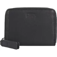 Fredsbruder Leren Portemonnee FB Coin Nugget II Black Zwart