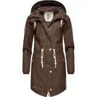 NAVAHOO Functionele jas 'Tropical Storm' bruin