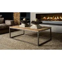 Tower Living TOFF Venetië Coffeetable 135x75 (Naturel, 135x75x45cm)