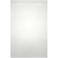 Riho Douchevloer Isola 160x90 cm Leisteen Mat Wit