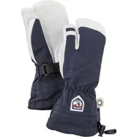 Hestra - Kid's Army Leather Heli Ski 3 Finger - Handschoenen 7, blauw