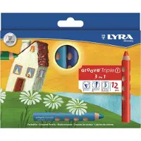 Lyra Groove TripleOne Kleurpotloden 12-pack