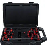 Bgs Inbussleutelset T-grip 9-delig