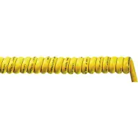 Lapp 73220126 Spiraalkabel ÖLFLEX SPIRAL 540 P 1500 mm / 4500 mm 2 x 1 mm² Geel 1 stuk(s)