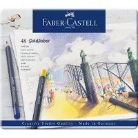 Faber-Castell Goldfaber kleurpotloden - blik 48 stuks - FC-114748