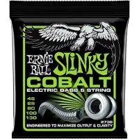 Ernie Ball Slinky 2736 Cobalt 5 String Bass Guitar Strings 45-130