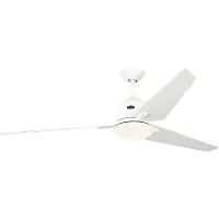 CasaFan Eco Aviatos plafondventilator, wit, 162 cm ECO AVIATOS, wit / opaal, Woon-/ Eetkamer, Hout, Modern