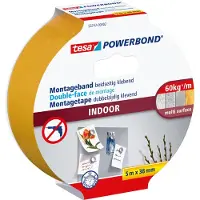 TESA Montageband Powerbond - Wit - 5m X 38mm