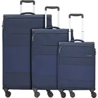 D & N Kofferset 'Travel Line 9004' blauw