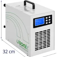 Ulsonix Ozongenerator - 20.000 mg/h - 205 Watt - digitaal
