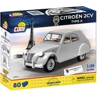 COBI bouwpakket Auto jongens 11 x 4,5 cm grijs 80 delig