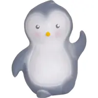 Tikiri Rammelaar Pinguïn Arctic Junior 10 Cm Rubber Wit