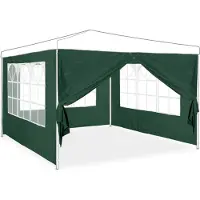 Relaxdays Zijwand partytent - set van 4 - 2x3 m