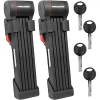 Trelock vouwslot "FS 480 Cops X-Press", verpakt in een blikverpakking