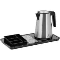 Royal Catering Waterkoker - koffie- en theestation - 1.2 L - 1400 W - zilver -