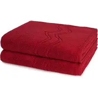 Ross Dames en Heren 2 X douchedoek - Als set Cashmere feeling