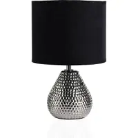 Pauleen Paulmann LED-tafellamp Sip of silver E14 max. 20W Zilver, Zwart