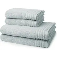 Vossen 2 X Handdoek 2 X Douchehanddoek - in een set Vienna Style Supersoft