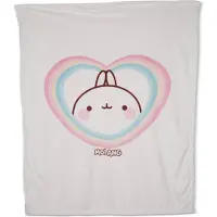 Nici Plush Blanket Molang Teddy 140x175 Cm Veelkleurig Kinderen