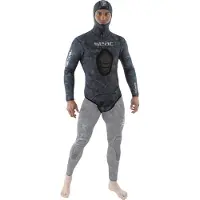 Seac Sub Snake Camo 7 Mm Spearfishing Jacket Zwart S Man