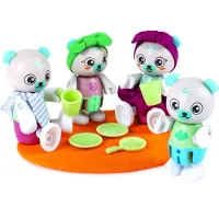 Hape Polar Bear Family Figures Veelkleurig Kinderen