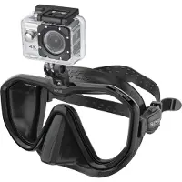 Seac Sub Appeal Pro Black Diving Mask Zwart