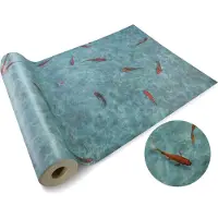 Karat Vloerbedekking - PVC vloeren 3D - Koi - 200 x 450 cm