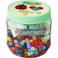 Hama 8792 Emmer met 400 maxi-kralen en prikborden
