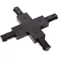 Lucide TRACK X-connector – zwart