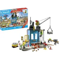 Playmobil Action Helden - Bouwwerf - 71650 - 138 Onderdelen - - OneSize - Speelgoed