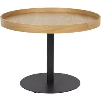White Label Bijzettafel Yuri Oak - Maat M
