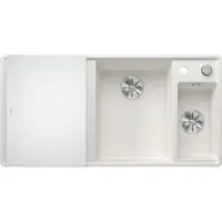 BLANCO Axia III 6 S-F (BR/CD) wit/blanc auto. 523492