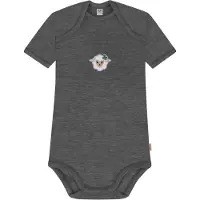 Normani Rompertje/body 'Tauranga' crème / antraciet / groen / zwart / wit