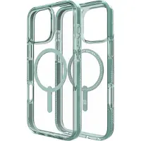Zagg Santa Cruz Snap Case met MagSafe voor de Apple iPhone 16 Pro Max - Clear / Green