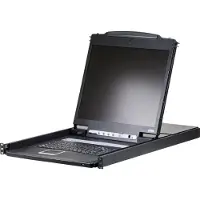 Aten CL1308N KVM switch, 48 cm TFT, VGA, PS/2-USB, 8-poorts, US-Layout